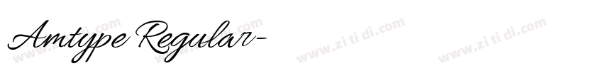 Amtype Regular字体转换 Amtype Regular字体转换